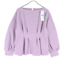 a.v.v アーヴェヴェ チュニック XS パープル レディース 古着