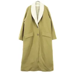 美品 INED イネド 日本製 ウール ロングコート 9 ベージュ superior closet レディース 古着のサムネイル