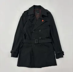LAD MUSICIAN ラッドミュージシャン トレンチ コート COAT BLACK ブラック 系 サイズ 44のサムネイル