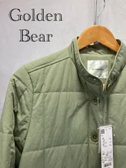 Golden Bear ゴールデンベア― 467J1101 中綿 キルトコート M サイズ 緑 グリーン  ナイロン ポリエステル レディース