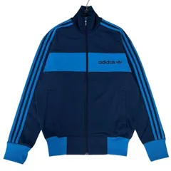 6928_1 adidas originals アディダスオリジナルス トラックジャケット ネイビー/シアン あのちゃん M〜