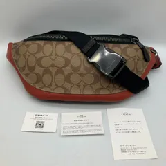 ◆ COACH / コーチ ボディバック メンズ シグネチャー ベルトバック ai KBS