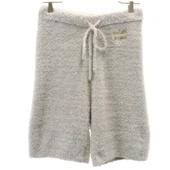 美品 gelato pique ジェラートピケ ショートパンツ F グレー系 ルームウェア レディース 古着