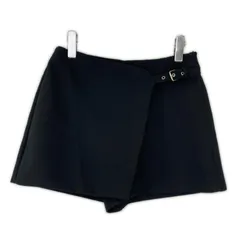 ZARA ザラ ラップスカート風 ショートパンツ sizeEUR S/ブラック