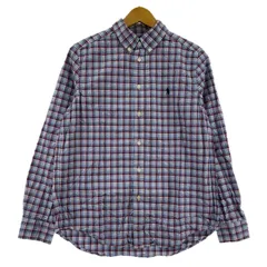 Ralph Lauren ラルフローレン チェック長袖シャツ sizeL/ブルー×レッド×ホワイト