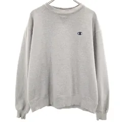 Champion チャンピオン 長袖 スウェット トレーナー M グレー 裏起毛 メンズ 古着