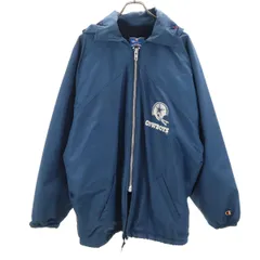 Champion チャンピオン 90s USA製 オールド Dallas Cowboys コーチジャケット XL ネイビー系 メンズ 古着