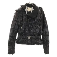 DIESEL ディーゼル 中綿ジャケット S ブラック レディース 古着