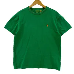 POLO RALPH LAUREN ポロ・ラルフローレン ワンポイント刺繡半袖Ｔシャツ sizeS/グリーン