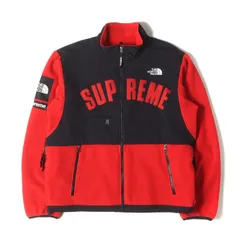 Supreme シュプリーム ジャケット レッド サイズ:M | THE NORTH FACE アーチロゴ デナリ フリース ジャケット (Arc Logo Denali Fleece Jacket) | アウター ブルゾン | コラボ【メンズ】【中古】