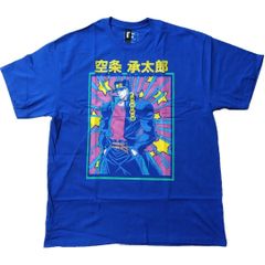 ジョジョの奇妙な冒険　Tシャツ　XLサイズ　青　アニメT　海外　未使用新品 *