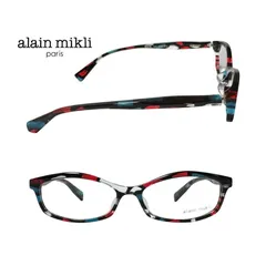 【alain mikli】アランミクリ　メガネフレーム　A00701J　003　レッドティールステンドグラス　アジアンフィット　国内正規品