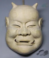 2025年最新】能面 木彫りの人気アイテム - メルカリ