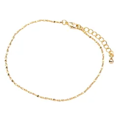 【D：ゴールド×ワンサイズ】[Cream dot. クリームドット公式] ブレスレット レディース   10タイプ 金属アレルギー ニッケルフリー シンプル チェーン あずき ベネチアン スネーク 大人 上品 エレガント オフィス きれいめ  