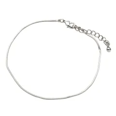 【G：シルバー×ワンサイズ】[Cream dot. クリームドット公式] ブレスレット レディース   10タイプ 金属アレルギー ニッケルフリー シンプル チェーン あずき ベネチアン スネーク 大人 上品 エレガント オフィス きれいめ  