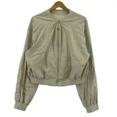 AZUL BY MOUSSY アズールバイマウジー ノーカラージャケット sizeFREE/アイボリー