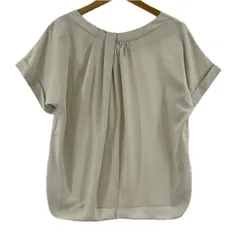 UNTITLED アンタイトルブラウス size2/ベージュ系