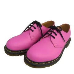 Dr.Martens ドクターマーチン ３ホール  レザー シューズ ピンク系 uk6【美品】【中古】