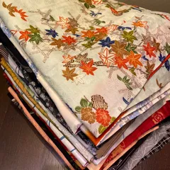 【まとめ売り】着物15枚 リメイク素材　ハンドメイド向け