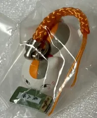 e❌夏目友人帳❌　ニャンコ先生　友人帳　咥え　フィギュアストラップ