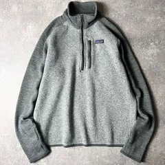 17年製 Patagonia ハーフジップ 2トーン 切替 ベターセーター ジャケット XL / パタゴニア フリース プルオーバー ハイネック グレー