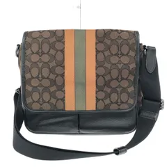 極美品 COACH コーチ トンプソン シグネチャー ショルダー C6583 COACH（コーチ） 国内発送 バッグ メンズ ショルダーバッグ