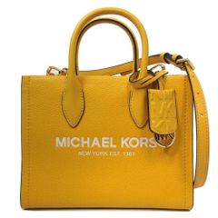 未使用 MICHAEL KORS センタージップ サッチェル スモール イエロー