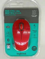 「新品・未開封」LOGICOOL(ロジクール) ロジクール SIGNATURE M550 ワイヤレスマウス M550MRD Mサイズ レッド