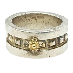 ARIZONA FREEDOM アリゾナフリーダム 08クリスマス限定 K18 太陽神付き シルバー リング シルバー系【中古】