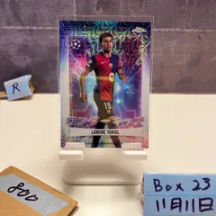 2025 Topps Chrome Lamine Yamal FC Barcelona Wonderkids Refractor カード