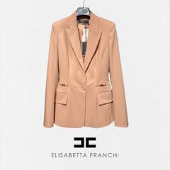 新品エリザベッタフランキ ELISABETTA FRANCH ジャケット40サイズ