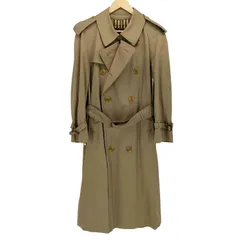 バーバリーズ BURBERRYS 英国製 OLD 裏地ノバチェック トレンチ コート メンズ 表記無 