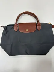 ①大人気　LONGCHAMP ロンシャン バッグ ハンドバッグ トートバッグ プリアージュ ナイロン グレー