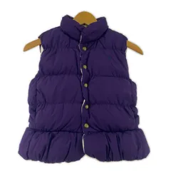 POLO RALPH LAUREN ポロ・ラルフローレン リバーシブルダウンベスト size120/60/パープル×ホワイト