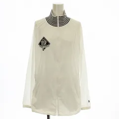パーリーゲイツ PEARLY GATES ゴルフウェア ナイロンジャケット 055-2121102 ハイネック ジップアップ ブルゾン 長袖 2 白 ネイビー /☆Gのサムネイル