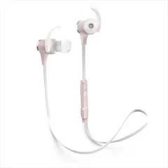 【新品】TaoTronics TT-BH07 ワイヤレスイヤホン ピンク Bluetooth 軽量 スポーツ向け