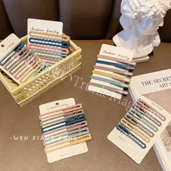 【新品未使用6本セットヘアピン女性ネットレッド2021年新型ヘアピン後頭部クリップヘアアクセサイドクリップ前髪クリップ CCVZSP1120P122