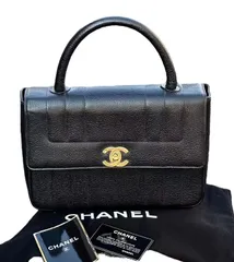 【超美品】 シャネル ケリーバッグ キャビアスキン ＃152 超美品】 シャネル ケリーバッグ キャビアスキン ＃152 超美品