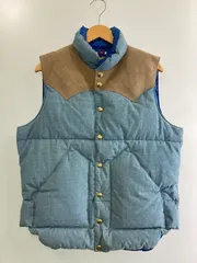 2026年最新】WAREHOUSE ウエアハウス ダウン ベスト ROCKY MOUNTAIN