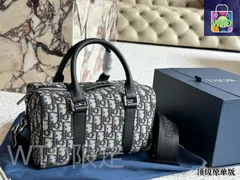 【今日特価】Dior ディオール メンズ バッグ クラシック & モダン レザー（26×16cm）