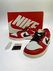 【中古美品】NIKE ナイキ DUNK LOW RETRO PRM CHICAGO SPLIT DZ2536-600 ダンク ロー レトロ プレミアム シカゴ スプリット スニーカー 靴 【160-251120-kk-30-min】