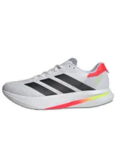 アディダス ランニングシューズ アディゼロ デュラモ スピード 2 ユニセックス大人 NKL71 フットウェアホワイト/コアブラック/ルシッドレッド (IF9393) [フットウェアホワイト/コアブラック/ルシッドレッド (IF9393)] [26.0 cm]