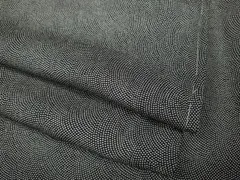 平和屋着物○江戸小紋 鮫小紋柄 黒地 正絹 逸品 未使用 CABA1632ut