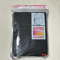 【未使用品】ユニクロ ヒートテック タートルネックT（長袖）XLサイズ ダークグレー ウーマン/レディース