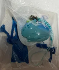 e#️⃣夏目友人帳#️⃣　ニャンコ先生　水色　フィギュアストラップ