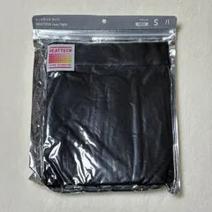【未使用品】ユニクロ ヒートテック タイツ Sサイズ メンズ ブラック 01