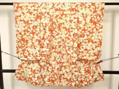 平和屋着物[]七五三　女の子　３歳　祝着　三つ身　枝梅　金彩　逸品　DAAY3088ma