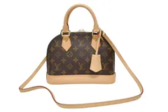 LOUIS VUITTON ルイヴィトン アルマBB 2WAYハンドバッグ M46990 モノグラム ゴールド金具 現行モデル 美品 中古 4b009036