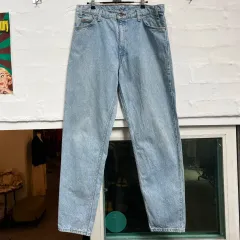 Levis 550 リラックスド テーパード ウォッシュ デニム ジーン 36x34