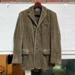 POLO Ralph Lauren カーキ コーデュロイ ブレーザー M